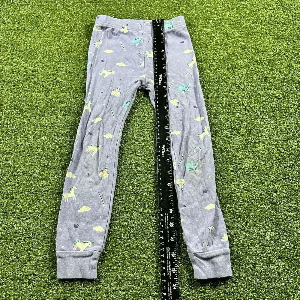 Old Navy Girls Toddler Unicorn Dragon Crown Print Pajama Set 5T